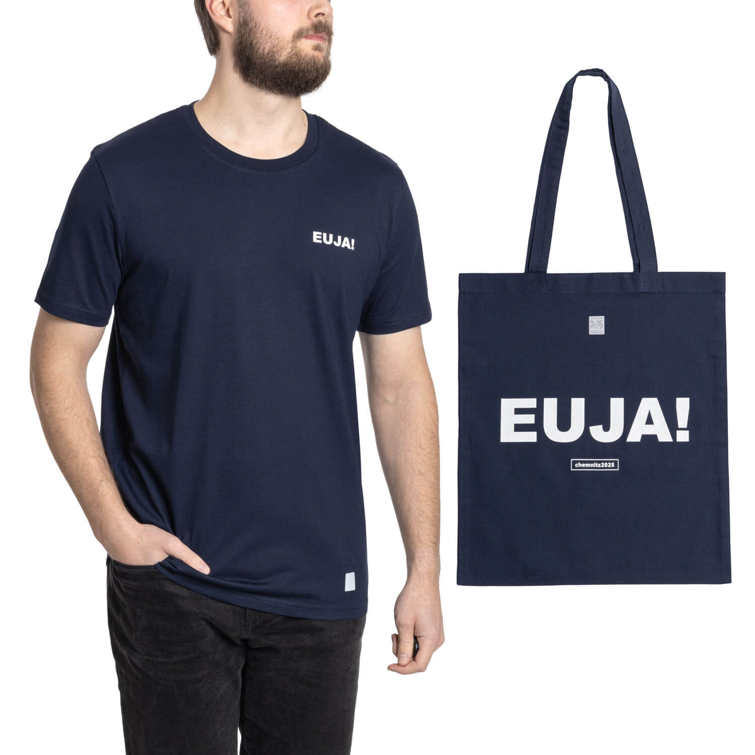 T-Shirt - Set "EUJA!", Gr. S