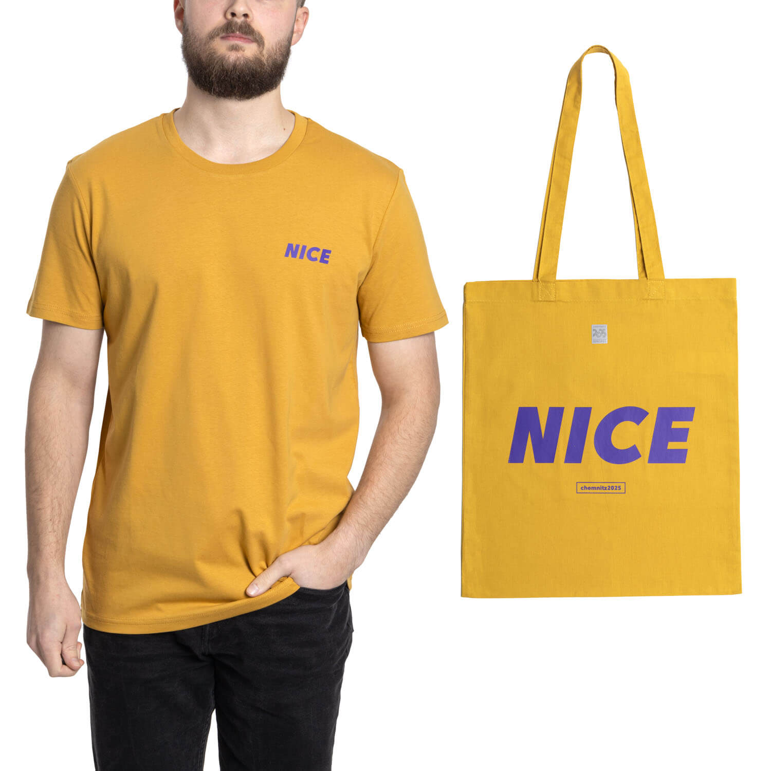T-Shirt - Set "NICE", Gr. S